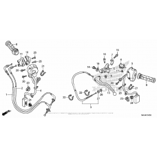 Ручка руля & Пульт управления рулевой & Тросики