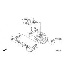Water hose connection