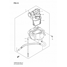 Air cleaner              

                  Rear