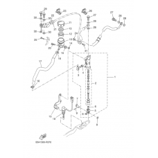 Задний тормозной цилиндр