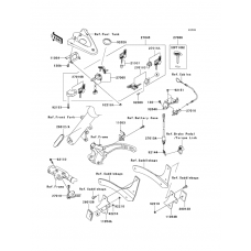 Ignition switch/locks/reflectors