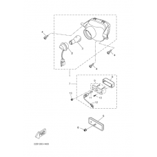 Taillight unit ass`y