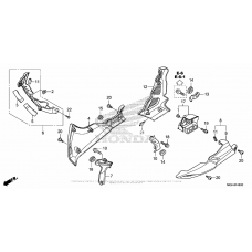 Нижний обтекатель