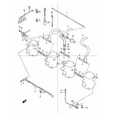 Carburetor fittings              

                  Model y/k1/k2