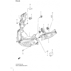 Front combination lamp