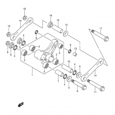 Rear cushion lever              

                  Model k2/k3