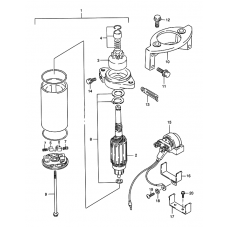 Starting motor