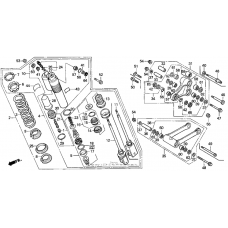 Rear shock absorber 91-94