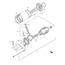 Starting motor