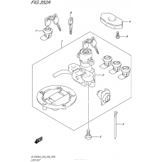 Lock Set (For Pannir Case) (Dl1000Al5 E03)