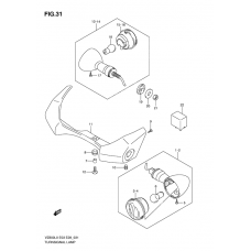 Turnsignal front & rear lamp