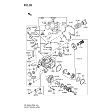 Front bevel gear