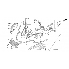 Rear combination light