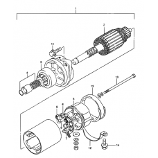 Starting motor