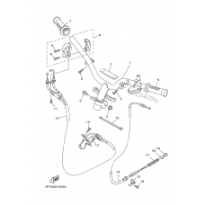Steering handle & cable