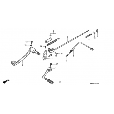 Brake pedal assy