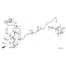 Rear brake pipe              

                  NSS250X