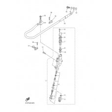 Rear master cylinder
