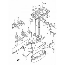 Drive shaft housing