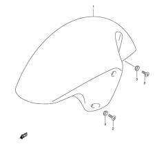 Front fender              

                  Model k5/k6