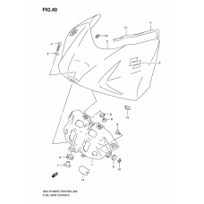 Fuel tank front cover              

                  Model k7