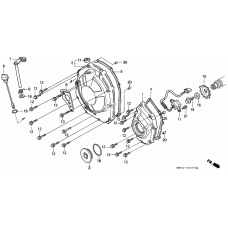 Right crankcase cover              

                  1