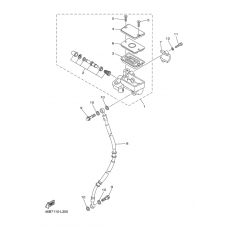 Передний тормозной цилиндр