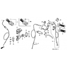 Handle lever/switch cable