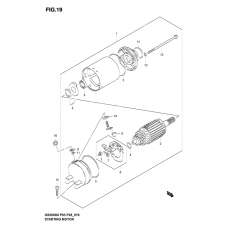 Starting motor