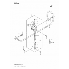 Rear master cylinder