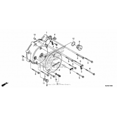 Left crankcase cover