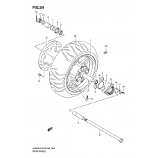 Rear wheel complete assy              

                  An650k6