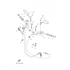 Steering handle & cable