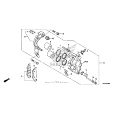 Front brake caliper