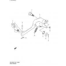 Front brake caliper              

                  Dr-z400e e24