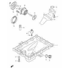 Oil pan - oil pump