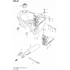 Топливный бак (Dr-Z400Sml4 E28)