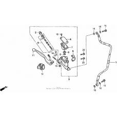 Fr. brake master cyl. 98-99