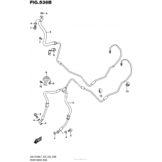 Front Brake Hose (Gsx-S1000Al7 E03)