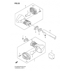 Turnsignal front & rear lamp              

                  Sv1000s