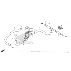 Система вентиляция картера