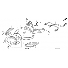 Rear combination light