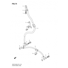 Front brake hose