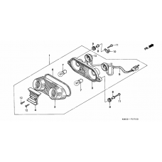 Taillight unit ass`y