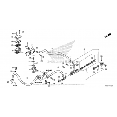 Задний тормозной цилиндр 2