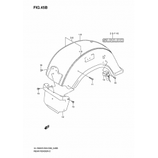 Rear fender              

                  Model k8