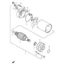 Starting motor