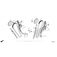 Цепь ГРМ & Натяжитель & Успокоитель