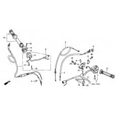 Handle lever/switch/cable