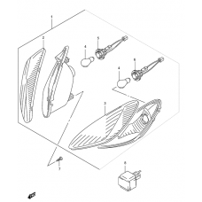 Turnsignal front & rear lamp              

                  Model k2/k3